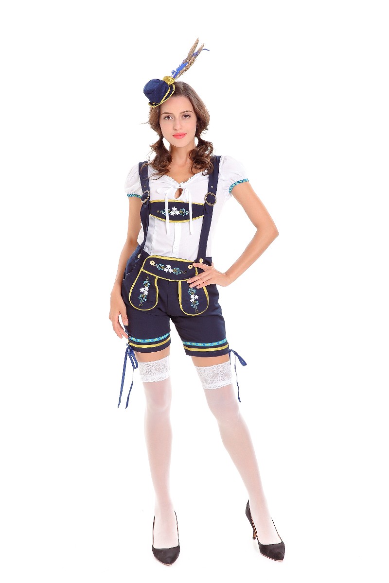 F1784 Womens Oktoberfest Lederhosen Costume